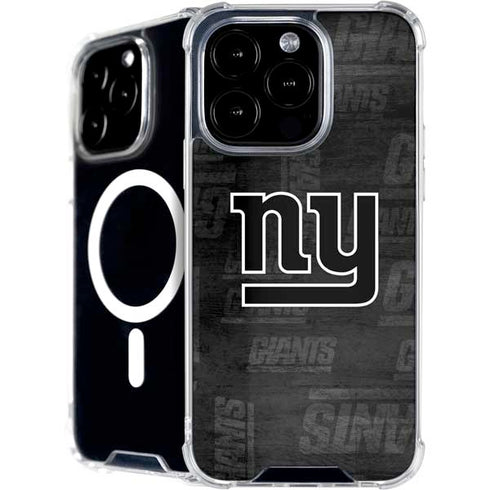 NFL New York Giants Black & White iPhone 16 Pro MagSafe Case